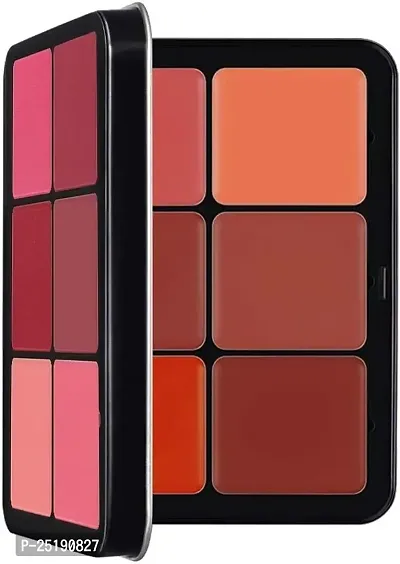 Mini Blush Peltate Professional Make Up Blushing Contour and Highlight Blush Palette 12 Colors| Long Lasting, Lightweight Makeup Blusher for Face-thumb2