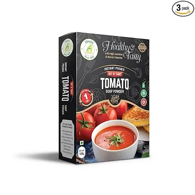 Minnitz Minnitz Fresh and Delicious Tomato Veg Soup Instant Mix 360g 36 Servings in pack of 1