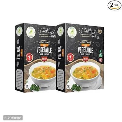 Minnitz Minnitz Fresh and Delicious Vegetable Veg Soup 240g 24 Servings in pack of 2-thumb0