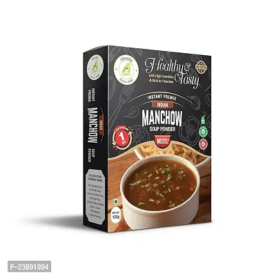 Minnitz Minnitz Fresh and Delicious Manchow Veg Soup Instant Mix 120g 12 Servings in pack of 1-thumb0