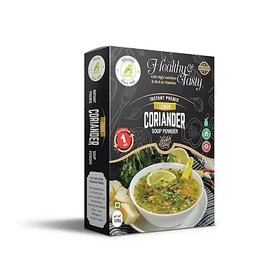 Minnitz Minnitz Fresh and Delicious Lemon Corriander Veg Soup Instant Mix 120g 12 Servings in pack of 1