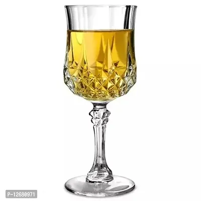 Glass Wine Glass - 2 Pieces, Clear, 220 Ml