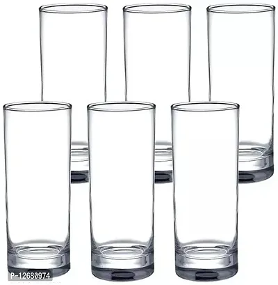 High Ball Glass Set, 325Ml, Set Of 6, Transparent-thumb0