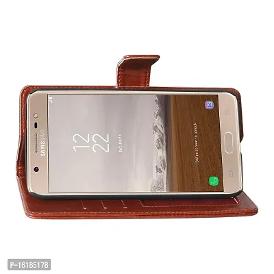 REXBURG Redmi Note 6 Pro Cover Case, Inner TPU, Leather Magnetic Lock Flip Cover Case for Mi Redmi Note 6 Pro-thumb3
