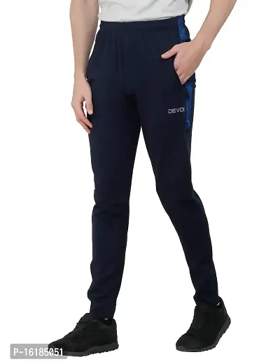 DEVOK Men's Solid Stretchable Smart fit Gym Lower/Jogger Pants/Track Pants/Pajama.-thumb0