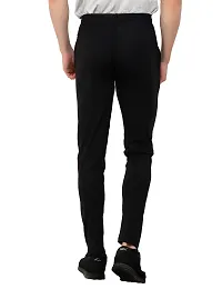 REXBURG (DEVOK Series Men's Solid Stretchable Smart fit Gym Lower/Jogger Pants/Track Pants/Pajama (Black).-thumb3