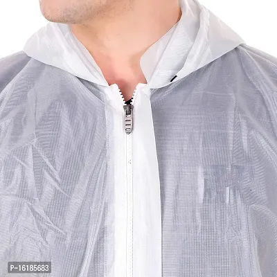 REXBURG Men's Rain Coat (REXCSMale_White_XXL_White_XX-Large)-thumb5