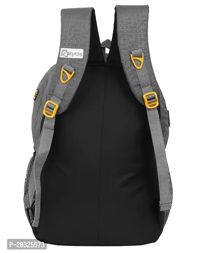 Kyros Grey Backpack for men  women College Bags School Bag Laptop Backpack-thumb4