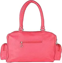 Classic PU Solid Handbags for Women-thumb2
