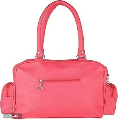 Classic PU Solid Handbags for Women-thumb3