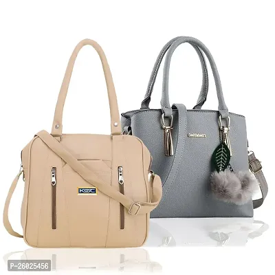 Combo Of 2 Trending Handbags For Women-thumb0