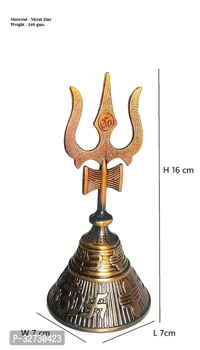 Decor Trishul Symbol Pooja Bell-thumb4