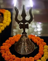 Decor Trishul Symbol Pooja Bell-thumb1