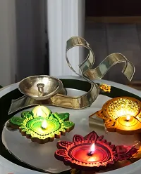 Elegant Brass Diya-thumb1