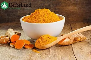 HerbsLand? Wild Turmeric Powder for Skin and Face [Curcuma Aromatica/Jangli Haldi/Kasturi Manjal/Kasturi Haldi Powder]-thumb3