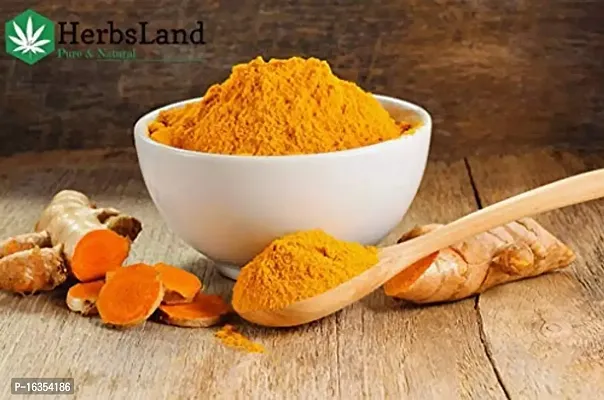 HerbsLand? Wild Turmeric Powder for Skin and Face [Curcuma Aromatica/Jangli Haldi/Kasturi Manjal/Kasturi Haldi Powder]-thumb4