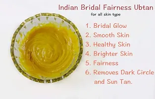 HerbsLandreg; 100% Pure and Natural Ubtan Face Pack Mask with Orange,Lemon Peel  Kasturi Haldi For Skin | Face Mask for Fairness | Ayurvedic Healing | Detan Skin-thumb4