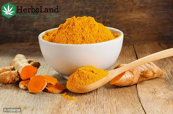 HerbsLand? Wild Turmeric Powder for Skin and Face [Curcuma Aromatica/Jangli Haldi/Kasturi Manjal/Kasturi Haldi Powder]-thumb3