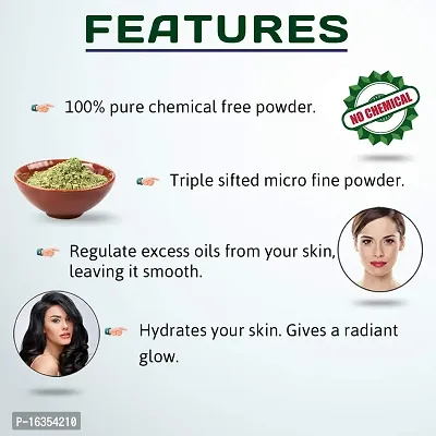 HerbsLand 100% Premium Natural Chinni Mitti (Kaolin Clay) Powder And Mulethi Powder For Face  Skin Care (100gm Each)-thumb4