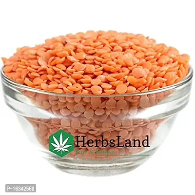 HerbsLand? 100% Pure and Natural Masoor Dal (Red Lentils-Seed) Facewash Powder , Multani Mitti powder And Neem Leaf/Leaves Powder (Azadirachta indica) For Skin, Face Pack | Face Mask for Fairness | Tanning  Glowing Skin | Pimple-free Skin (Each 100 gm)-thumb3