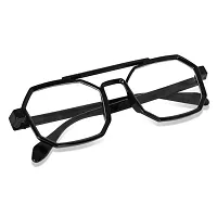 UV Protected Hexagonal Full Rim Metal Frame Vintage Polarized Sunglasses for Men and Women-thumb2