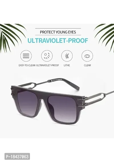 Full Rim UV Protection Aviator Sunglasses For Men  Women Latest Stylish-thumb0