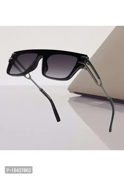 Full Rim UV Protection Aviator Sunglasses For Men  Women Latest Stylish-thumb4