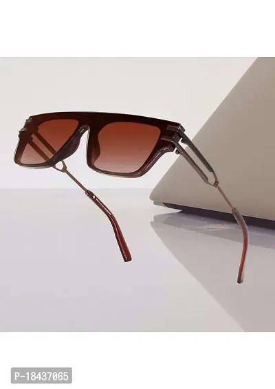 Full Rim UV Protection Aviator Sunglasses For Men   Women Latest Stylish-thumb3