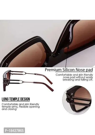 Full Rim UV Protection Aviator Sunglasses For Men   Women Latest Stylish-thumb4