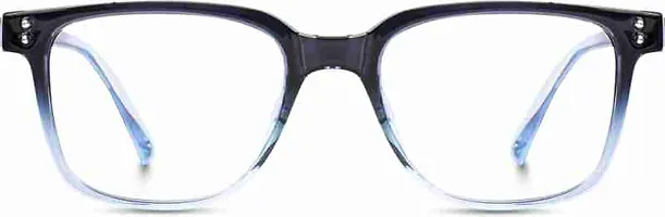 Combo Blueray Block Uv Protected Bluecut Computer Glasses In Rectangle  Frame (Medium Size) Men  Women-thumb1