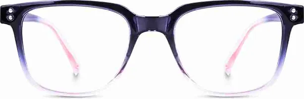 Combo Blueray Block Uv Protected Bluecut Computer Glasses In Rectangle  Frame (Medium Size) Men  Women-thumb2
