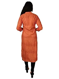 Anu Creations Women's Cotton Ikat Kurti for Women Knee Length, Traditional Festive  Casual Kurta for Women | ZEKUIK022 042-thumb2