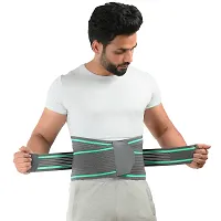 LS Belt Small Lumbar Sacral Belt for Back Pain Lumbo Support Belt for Women and Men Lower Back Support Pain Relief Adjustable Straps Belt Osteoporosis Fracture Injuries Back Support Waist Belt-thumb1