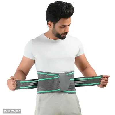 LS Belt Small Lumbar Sacral Belt for Back Pain Lumbo Support Belt for Women and Men Lower Back Support Pain Relief Adjustable Straps Belt Osteoporosis Fracture Injuries Back Support Waist Belt-thumb2