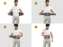 LS Belt Small Lumbar Sacral Belt for Back Pain Lumbo Support Belt for Women and Men Lower Back Support Pain Relief Adjustable Straps Belt Osteoporosis Fracture Injuries Back Support Waist Belt-thumb3