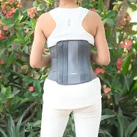 Contoured LS Belt XXL Lower Back Pain Osteoporosis Slip Disc Care Contoured Lumbar Sacral Belt for Women and Men Lumbar Support Waist belt for Back Pain Relief Contoured LS Support Belt XXL-thumb2