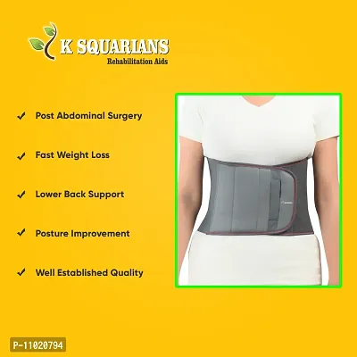 Abdominal Belt XXL Abdominal Belt After Delivery for Tummy Reduction Lower Belly Pain Relief Abdominal Belt Abdominal Belt for Post Pregnancy Support Tummy Trimmer for Men and Women-thumb3