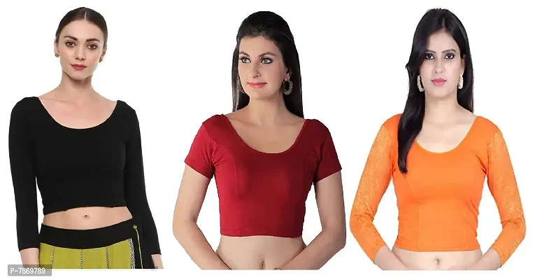 11 Tops You Can Also Wear As A Saree Blouse – South India Fashion