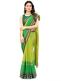 Daily Wear Chiffon Saree (GREEN)-thumb1