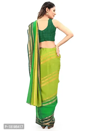 Avirat Designer Studio? Women's Chiffon Georgette Saree --thumb4