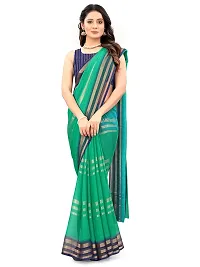 Daily Wear Chiffon Saree (YELLOW)-thumb1