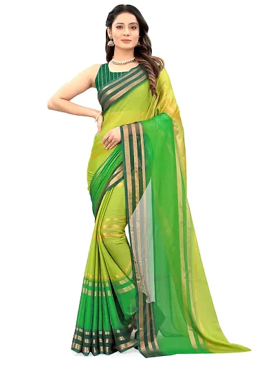 Avirat Designer Studio? Women's Chiffon Georgette Saree -