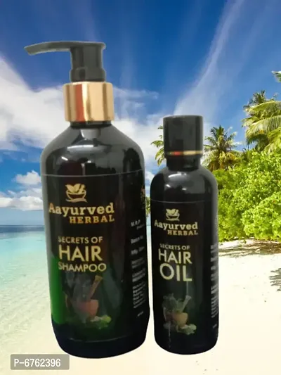 Hair Fall Control Therapy Shampoo And Black Seed Hair Oil-thumb0