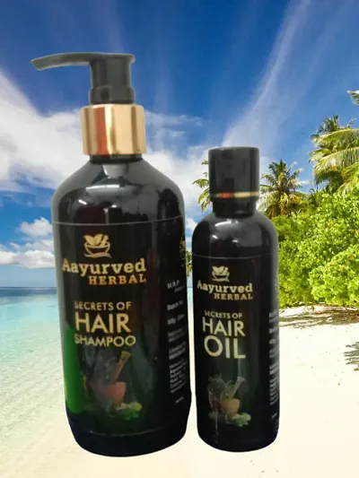Hair Fall Control Therapy Shampoo And Black Seed Hair Oil