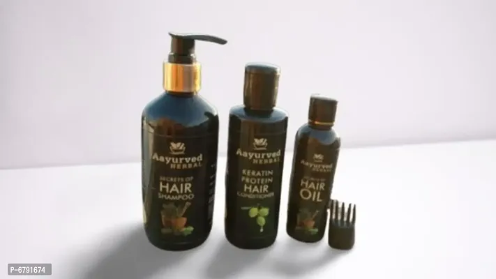 Hair Oil Shampoo And Conditioner Herbal Shine Silky Shine Natural Hair Care Hair Oil-thumb0