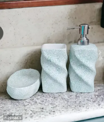 Attractive Ceramic Soap Dispenser with Organizer and Soap Dash-thumb0