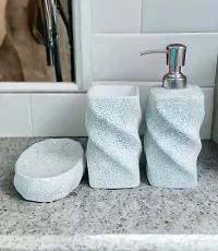 Attractive Ceramic Soap Dispenser with Organizer and Soap Dash-thumb2