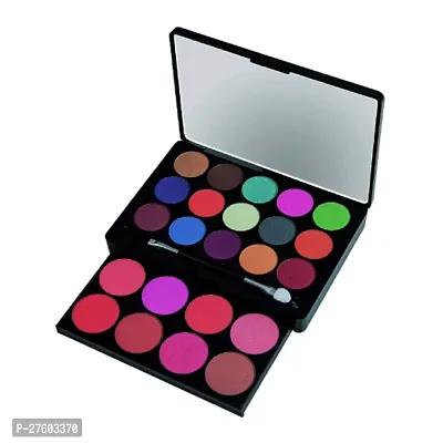 Makeup eyeshadow palette with 23 different color