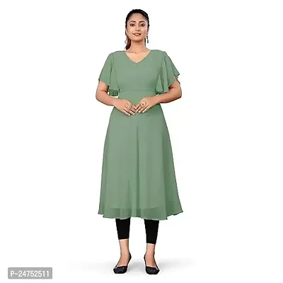 Akshu Women's Georgette Kurti