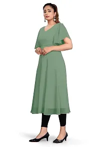 Akshu Women's Georgette Kurti-thumb2